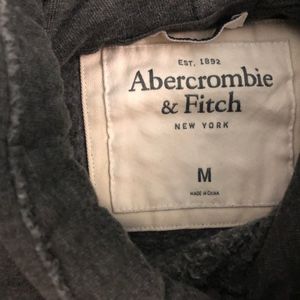 Abercrombie & Fitch Shirts - M abercrombie and fitch hoodie dark gray Abercrombie & Fitch Shirts - M abercrombie and fitch hoodie dark gray